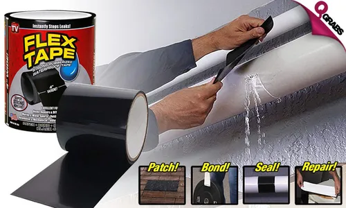 Flex Tape: Strong Rubberized Waterproof Tape!